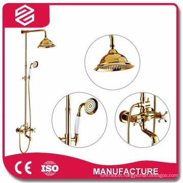 water saving high quality gold shower sets